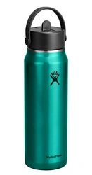 Hydro Flask - Butelka 32 oz Wide Flex Straw Cap Emerald Green