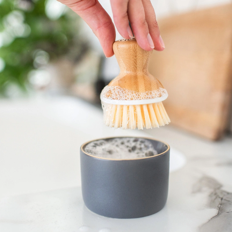 Full Circle - Szczotka do naczyń z pojemnikiem Bubble Up Set