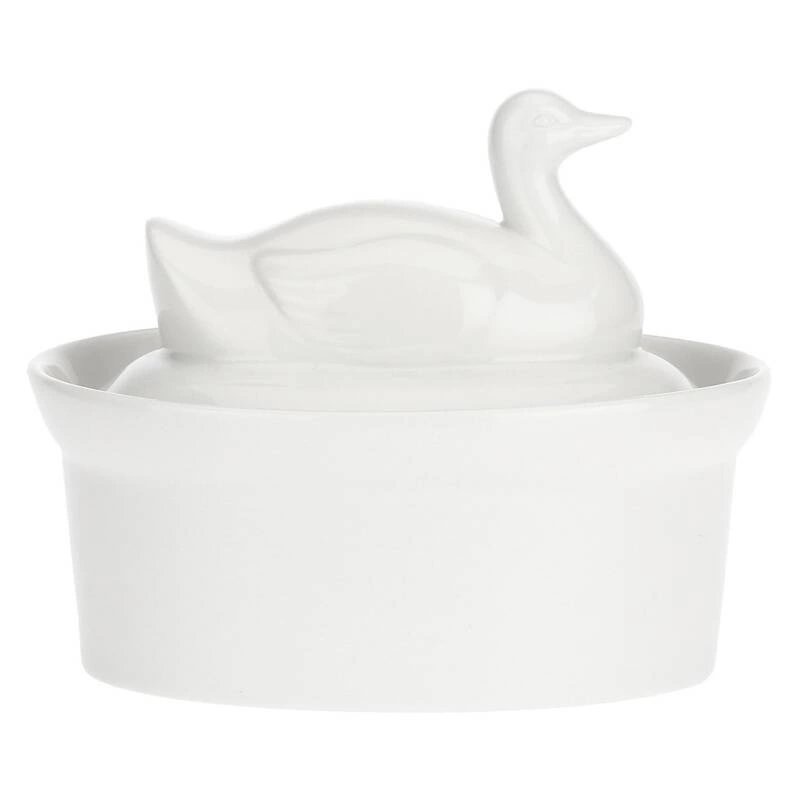 La Porcellana Bianca - naczynie do zapiekania kaczka 16 x 11 cm Terrine