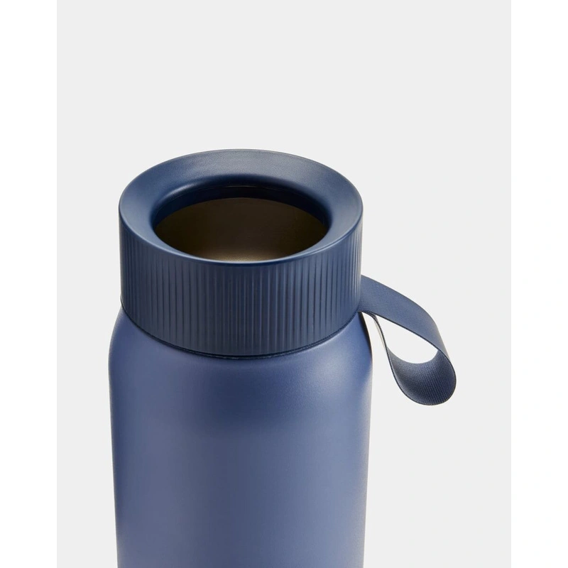 Chilly's Bottles - Termiczny kubek 2w1 ze słomką | 750ml | Granatowy