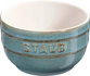 Staub - zestaw 4 ramekinów okrągłych 9 cm, antyczny turkusowy XS-MINIS