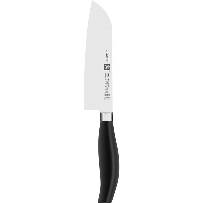 Zwilling - Zestaw - nóż Santoku i ostrzałka Five Star