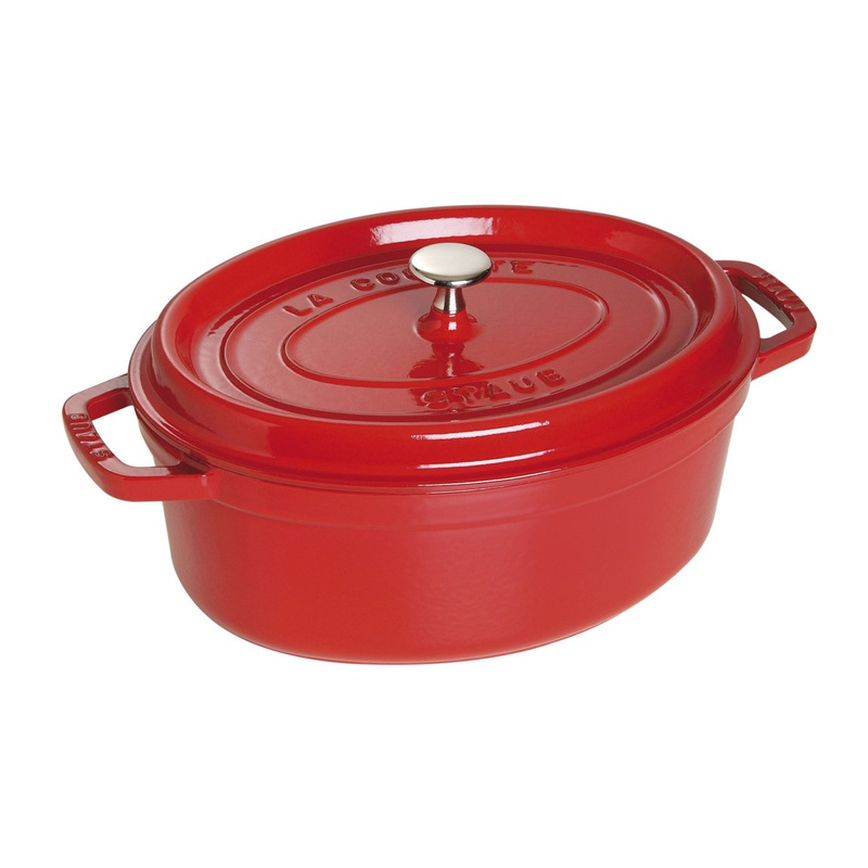 Staub - brytfanna  żeliwna wiśniowa 3,2 l 27 cm