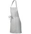 Kela - Fartuch kuchenny z wzorem jasnoszary Tia