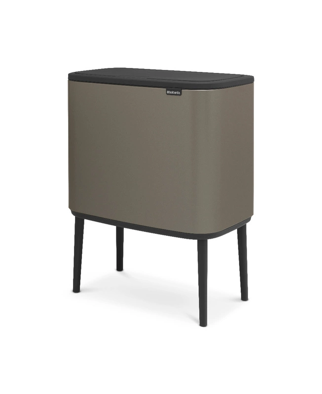 Brabantia - kosz na śmieci Bo Touch Bin 34L (23+11) platynowy