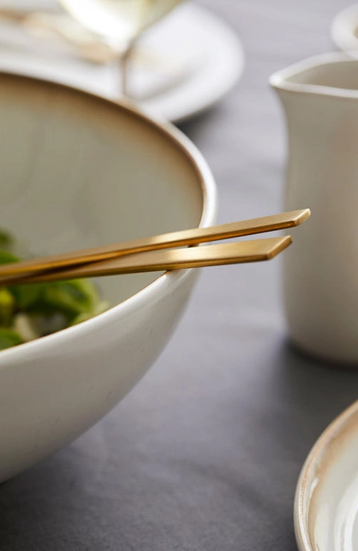 Bitz - Łyżki do sałaty Brass mat