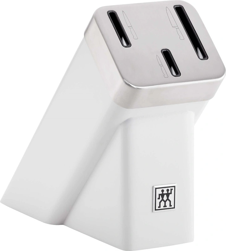 Zwilling - FOUR STAR Zestaw 3 noży w bloku samoostrzącym biały