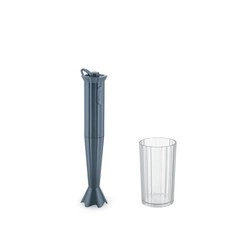 Alessi - blender ręczny, szary Plisse