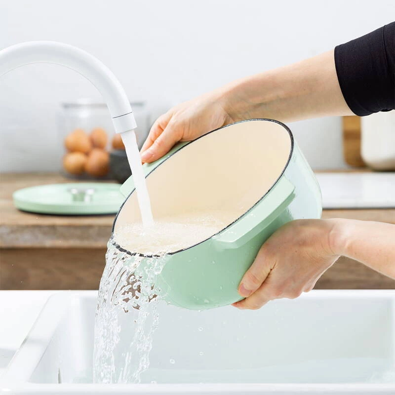 KitchenAid - garnek żeliwny 3,3L Pistachio