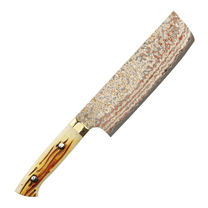 Takeshi Saji - OBB Black VG-10 Color Nóż Nakiri 17 cm