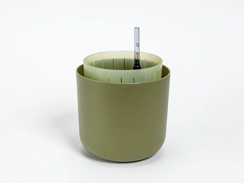 Urbalive - TOLITA AIR Donica samonawadniająca okrągła 16 cm, zielony