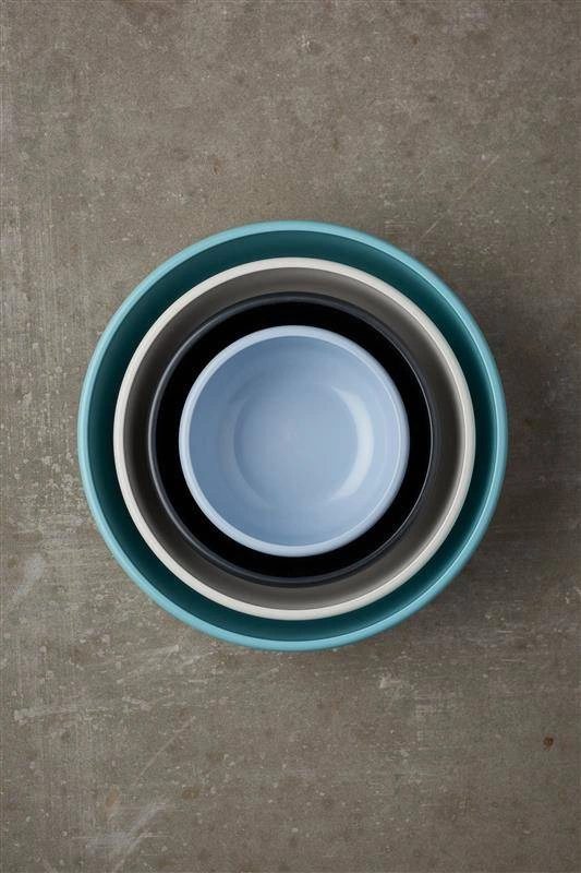 Mepal - Zestaw 4 misek Cirqula 500 1000 2000 3000 Nordic Blue