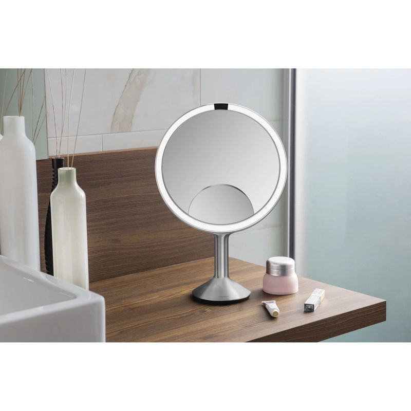 simplehuman - Lustro Trio Max z czujnikiem SENSOR, stal szczotkowana