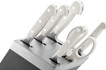 Zwilling - PRO LE BLANC Zestaw 5 noży w bloku samoostrzącym