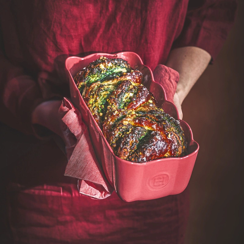 Emile Henry - Keksówka ceramiczna 26 cm różany Madeleine