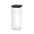 Brabantia - Kwadratowy pojemnik 2,5l Tasty+ szary