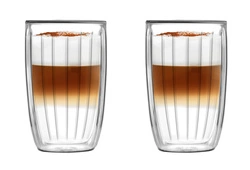 Vialli Design - Komplet 2 szklanek wysokich Tulip 350 ml