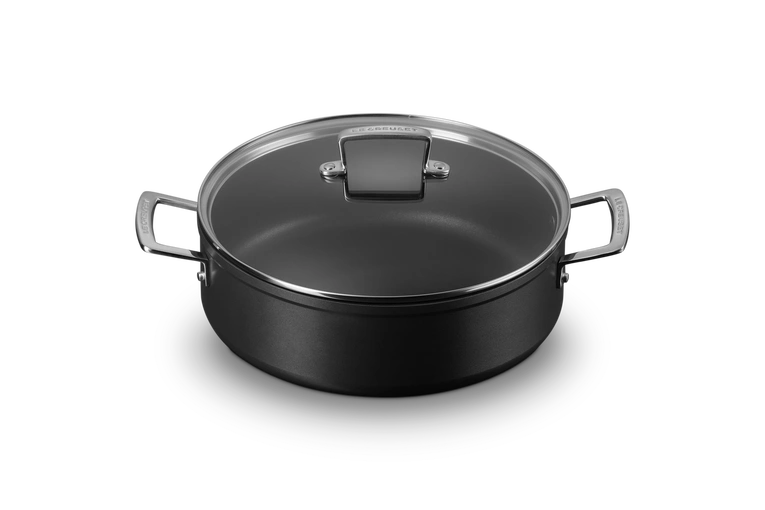 Le Creuset  - patelnia głęboka Sauteuse z powłoką nieprzywieralną 30 cm  TNS