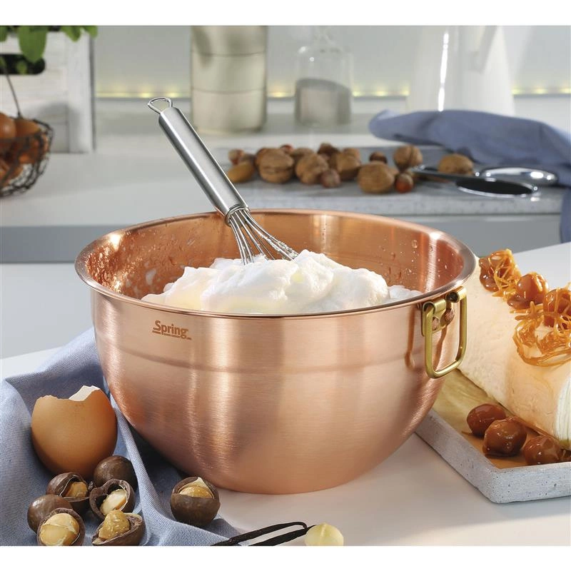 Spring - miska kuchenna, miedź, 2,8 l, śred. 20 x 11 cm CULINOX