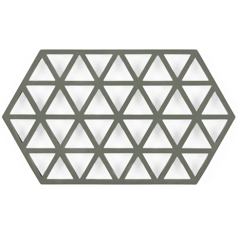 Zone Denmark - Podkładka pod naczynia Triangles 24 cm Olive Green