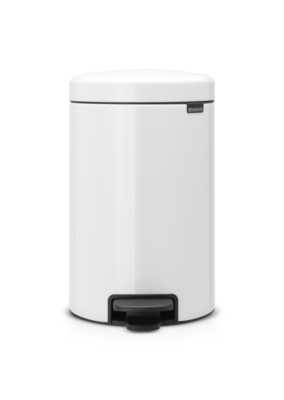 Brabantia - kosz pedałowy 12 L newIcon biały