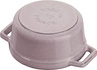 Staub - mini garnek żeliwny okrągły 250 ml, kwiat wiśni Mini Cocotte