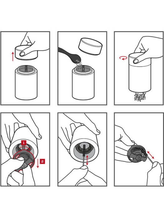 Peugeot - Naka - Młynek do nasion lnu