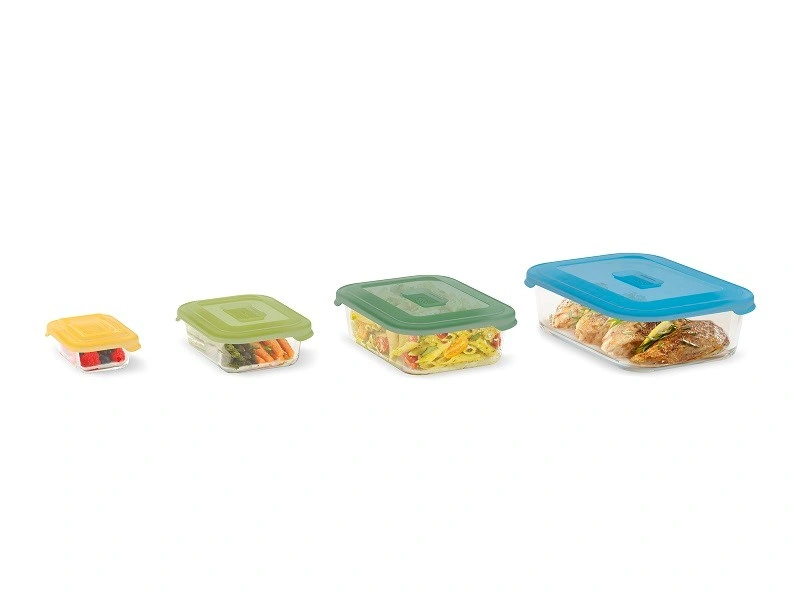 Joseph Joseph- Zest. 4szklanych pojemników Nest Glass Storage