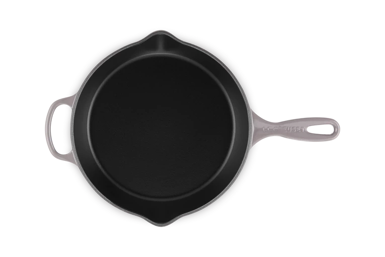 Le Creuset - patelnia żeliwna głęboka o smażenia i serwowania 26 cm flint