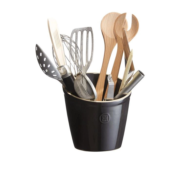 Emile Henry - Pojemnik na przybory kuchene - czarny