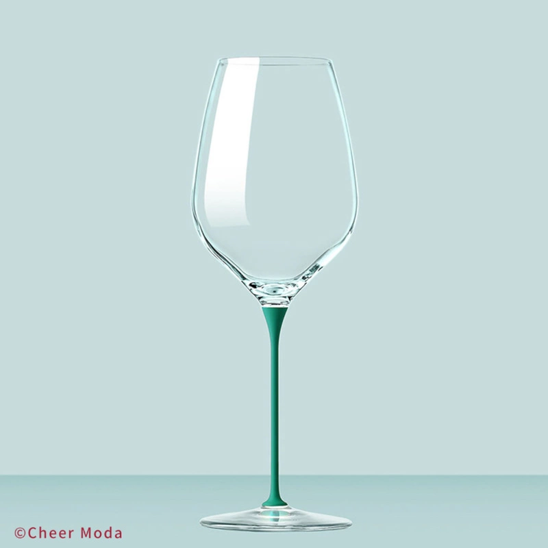 Cheer Moda - Kieliszek do wina Lava Glass zielony