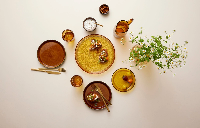 Bitz - Naczynie do serwowania Kusintha 30 cm Amber