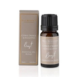 Max Benjamin - Olejek eteryczny "Boost" Citrus, Orange & Eucalyptus 10 ml