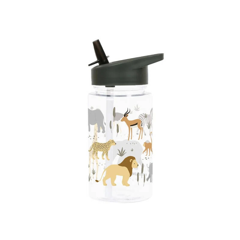 A Little Lovely Company - Butelka na wodę dla dzieci SAVANNA 0,45L