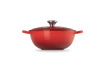 Le Creuset - La Marmite garnek żeliwny wiśniowy 24 cm
