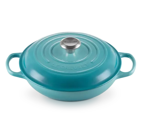 Le Creuset - garnek patelnia Gourmet Signature 26 cm 2,2 l karaibski