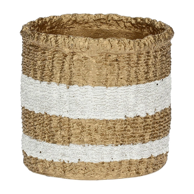 RITUALI DOMESTICI - PUEBLO Rustykalna osłonka na doniczkę L