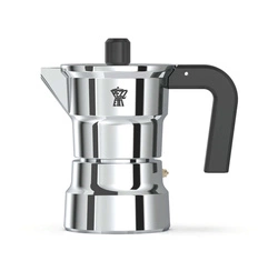 Pezzetti - SOLIDEXPRESS Aluminiowa kawiarka (1 filiżanka) - Srebrny