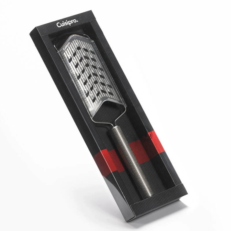 Cuisipro - Tarka strug z bardzo grubymi oczkamisrebrny, czarny