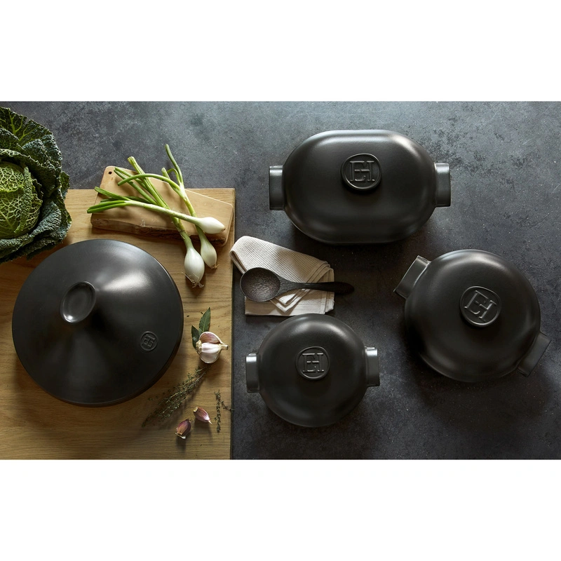 Emile Henry - Tagine Delight indukcja 33cm 4l - czarny