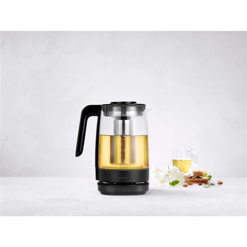 Zwilling - czajnik elektryczny z wkładem do herbaty czarny Enfinigy