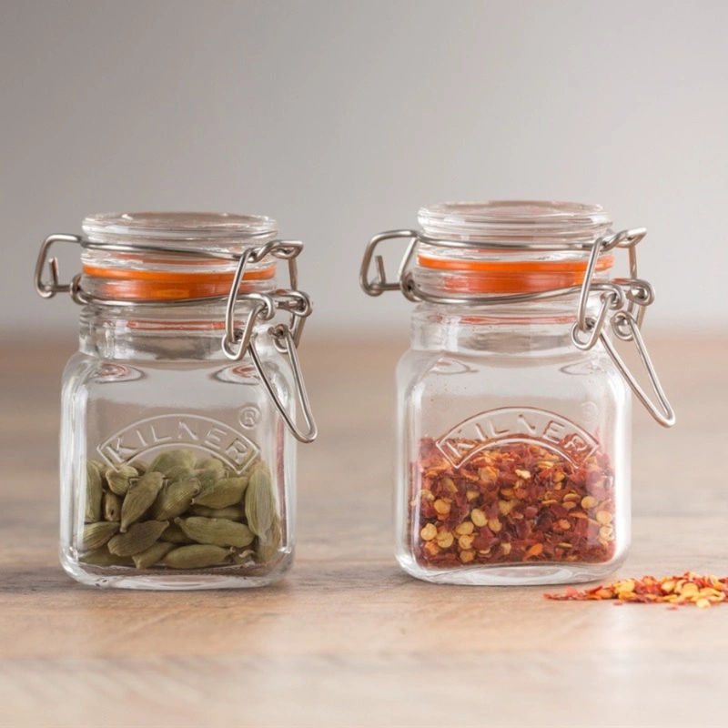 Kilner - Słoik 0,07l, Square Clip Top Jar