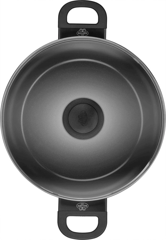 Ballarini - Głęboka patelnia indukcyjna z 2 uchwytami Caprera - 28 cm, Niebieski
