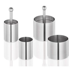 Kuchenprofi - pierścienie do formowania, śred. 7,5 + 5 cm