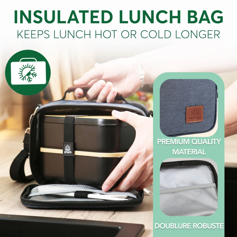 UMAMI - Torba na Lunch Box - Navy