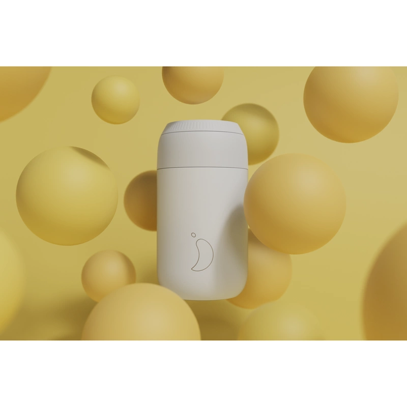 Chilly's Bottles - Termiczny kubek do kawy Chilly's 340ml Biały Series 2