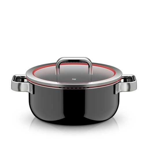 WMF - Niski garnek,24cm, czerń Fusiontec FunctionPro