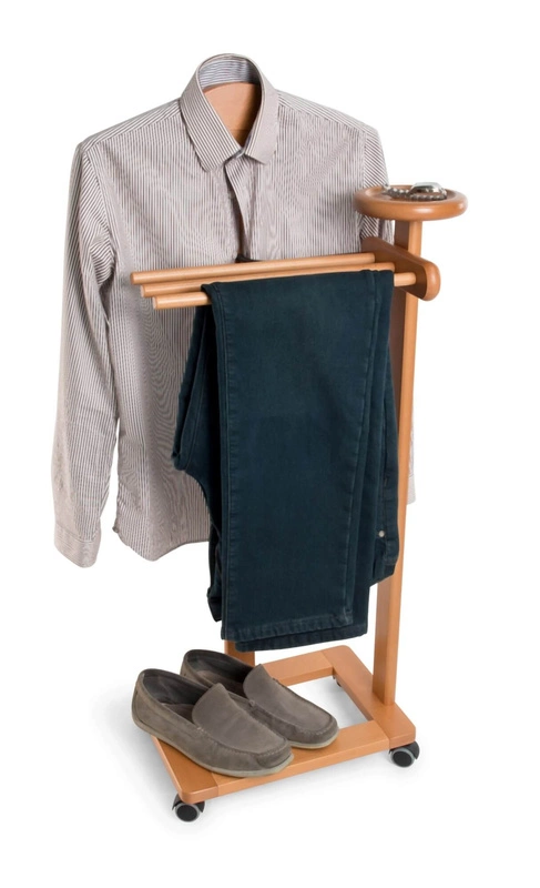 ARREDAMENTI - ANTIMO Stojak na ubrania i garnitury - 44 x 35 cm, Brązowy