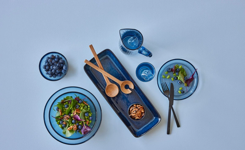 Bitz - Zestaw łyżek do sałaty 24 cm Oak