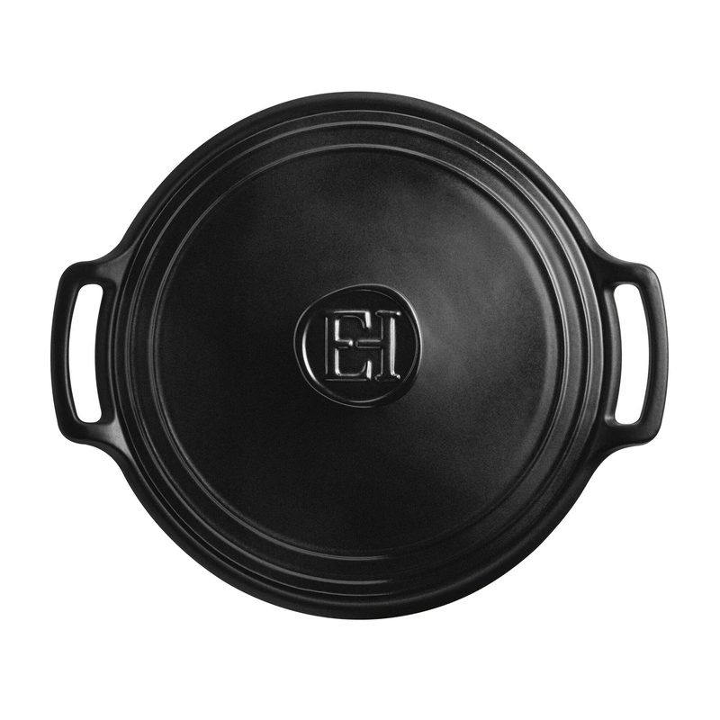 Emile Henry - Patelnia ceramiczny SUBLIME+ 4L - czarna
